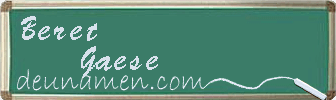 Beret Gaese Visitenkarte